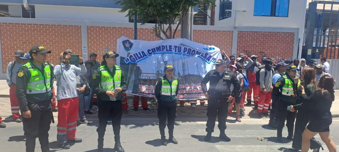 Ilo: PP.FF. protestan contra gobernadora de Moquegua