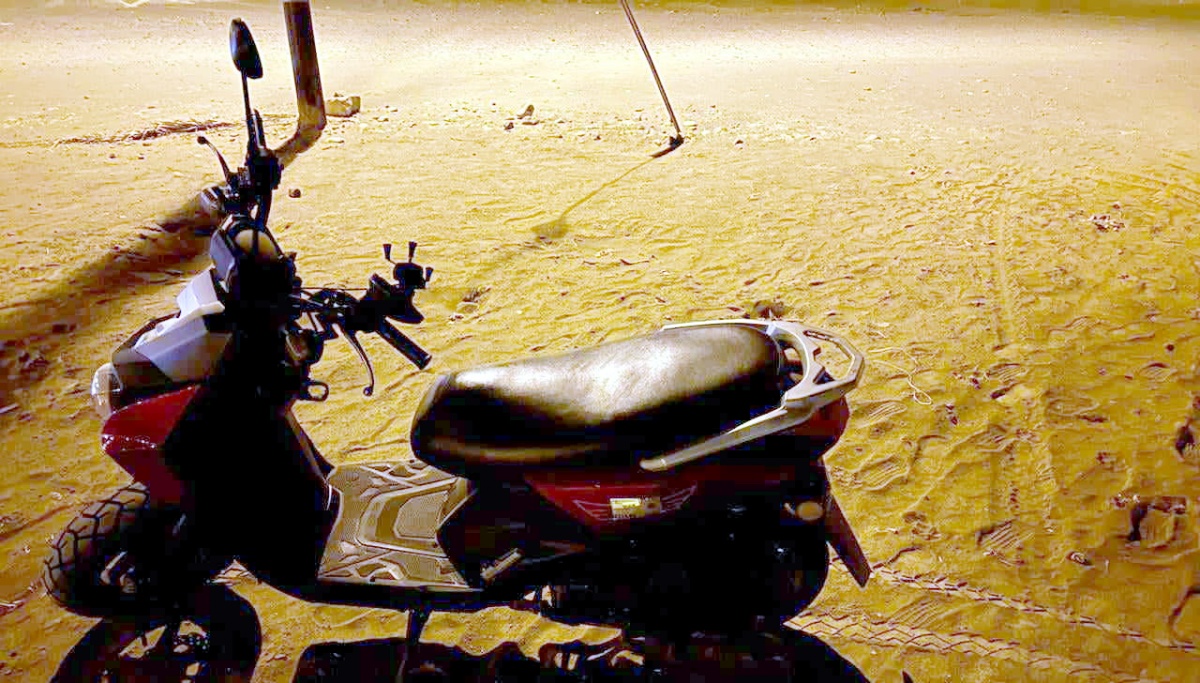 Motocicleta robada es hallada abandonada en La Yarada-Los Palos