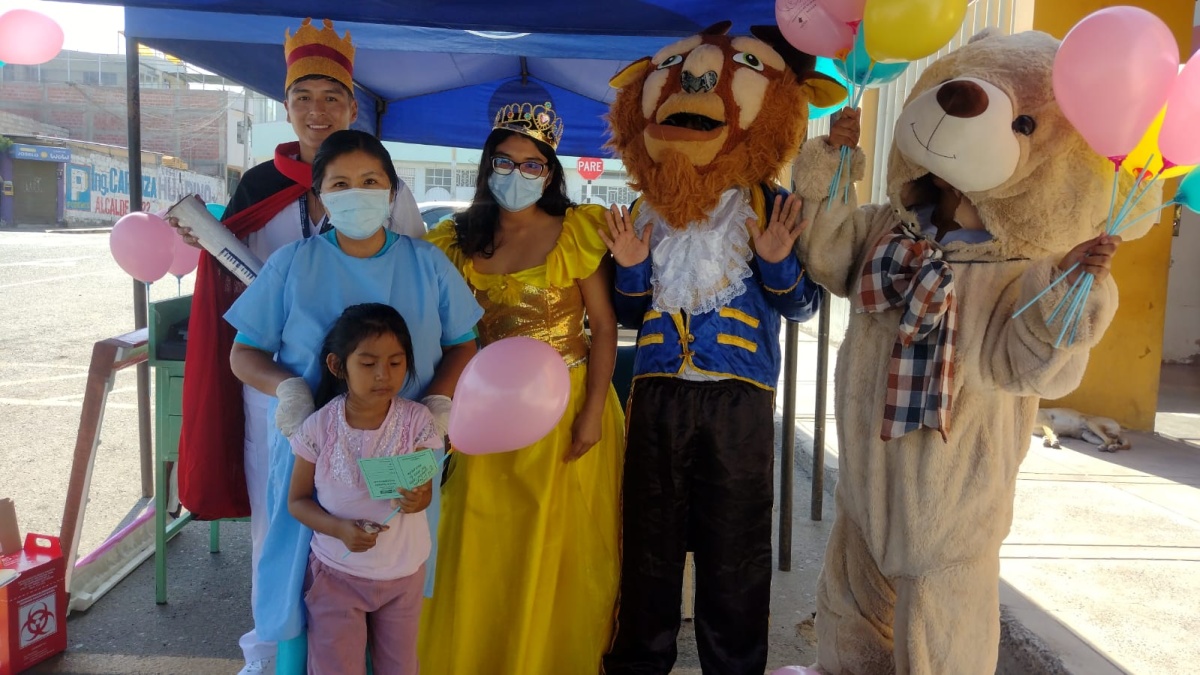 Immunization Week in America: 4,054 People Included in Tacna Health Network