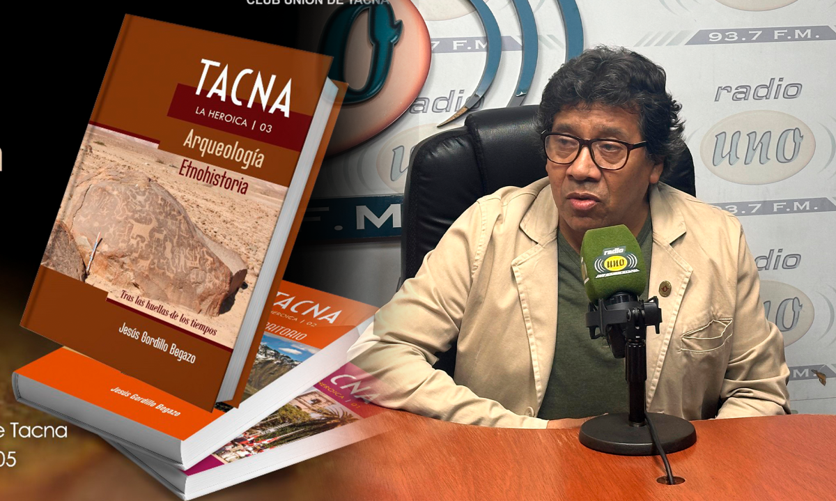 Jesús Gordillo presenta tercer libro “Tacna, arqueología y etnohistoria”