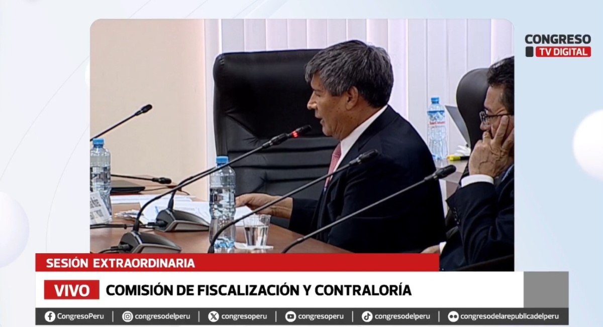Caso Rolex: Gobernador Oscorima guardó silencio ante comisión de Fiscalización