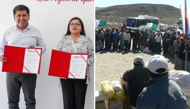 Moquegua y Puno sellan diferencias territoriales con delimitación del tercer tramo