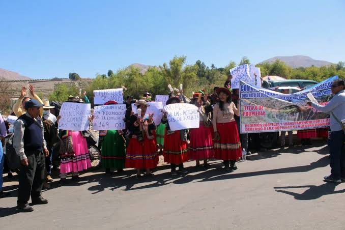 Comunidad campesina de San Juan de Miraflores exige mesa de diálogo a minera Buenaventura