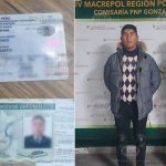Sujeto detenido por presunta suplantación de identidad al presentar carnet de efectivo policial vigente