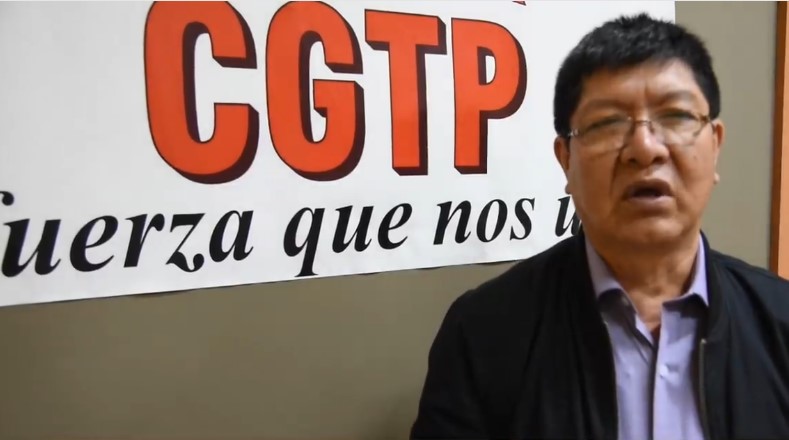 CGTP: “El sueldo mínimo de S/1 025 ya no alcanza para nada”