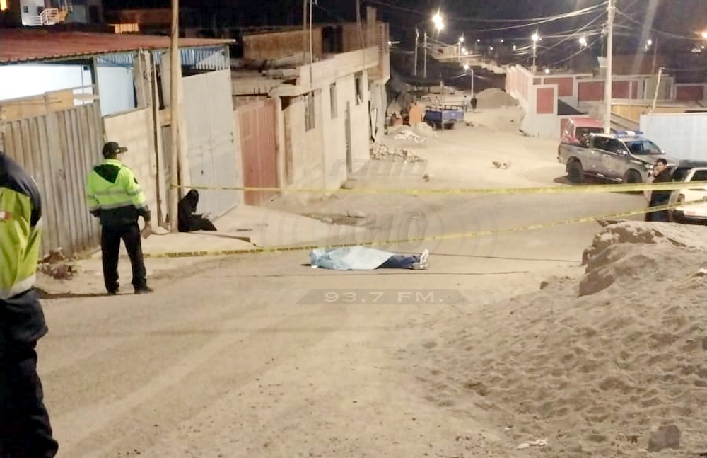 Moquegua: hombre es hallado sin vida en plena calle