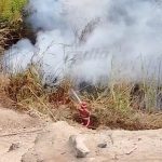 Ilo: Incendio en El Algarrobal