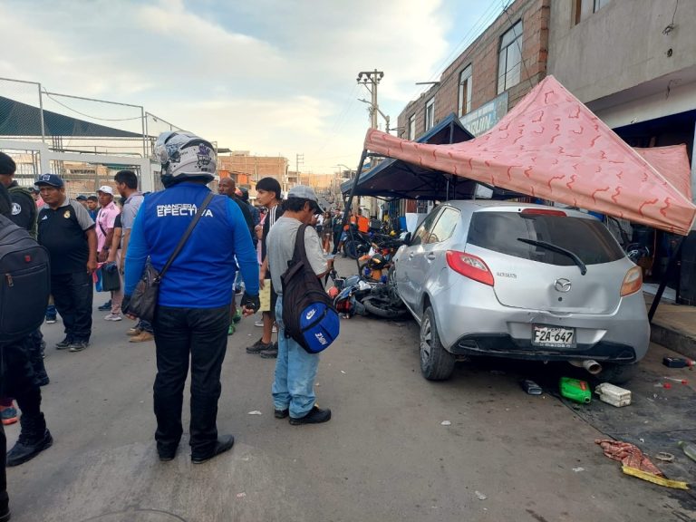 Violento accidente en la Salida a Tarata deja dos heridos y un detenido ...