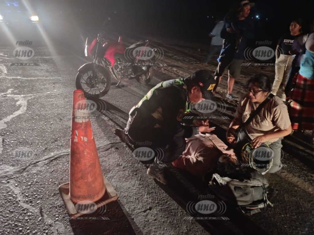 Triple choque en la Costanera deja un motociclista gravemente herido
