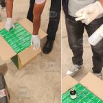 Interceptan encomienda de ketamina y detienen a dos varones