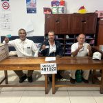 Primera mesa para las elecciones primarias, vía delegados, queda instalada a las 6:30 horas