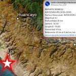 Fuerte sismo de magnitud 6.1 sacude Ica