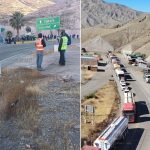 Moqueguanos bloquean la carretera Binacional