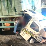 Mototaxista muere al chocar contra camión estacionado