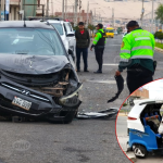 Fuerte choque en el Cono Sur deja un herido y provoca fuga de gas