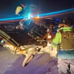 Choque por alcance deja a conductor de trimoto en traumashock