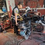 Policía incauta 35 motocicletas en operativo realizado en talleres de Tacna