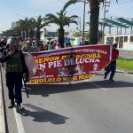 Comerciantes del Mercado Grau marchan al Ministerio Público y al GRT por el Fundo Chololo