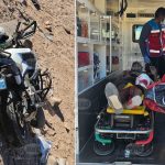 Motociclista resulta herido tras choque con camioneta en la Panamericana