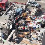 Incendio se desata en azotea de vivienda en Parque Industrial