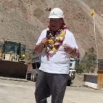GRT coloca primera piedra a infraestructura de riego en Curibaya