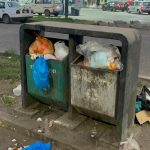 Polvo, basura y áreas verdes descuidadas: cuestionan falta de limpieza en la avenida Industrial