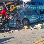 Hallan droga en cuerpo de víctima de choque frontal en la Binacional