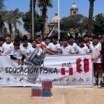 Escolares celebran aniversario de la Educación Física en el Perú