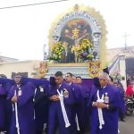 Señor de los Milagros recorre la parte alta de Tacna